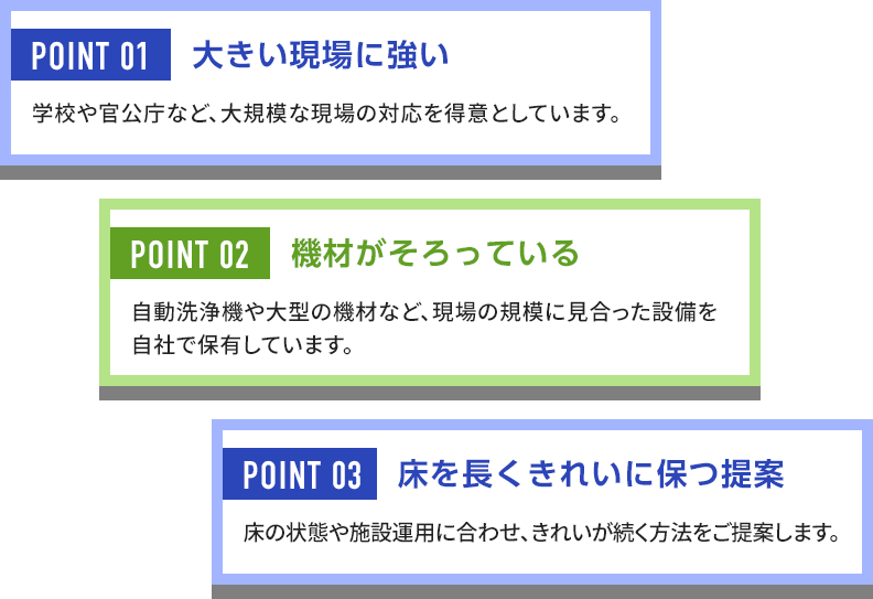 3つの強み